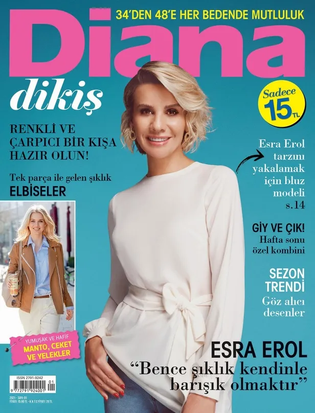 Turkuvaz Dergi Grubu’nun yeni dergisi “Diana Dikiş” çıktı!-1