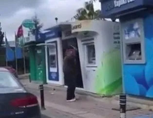 ATM’lere zarar veren şüpheli yakalandı