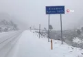 Antalya’ya Nisan ayında kar sürprizi