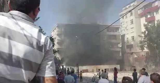 Bağcılar'da panik anları! Mahalleli sokağa döküldü