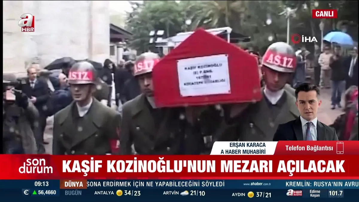 Feth-i kabir kararı Kaşif Kozinoğlu'nun mezarı açılacak ve inceleme soruşturmayı derinleştirecek