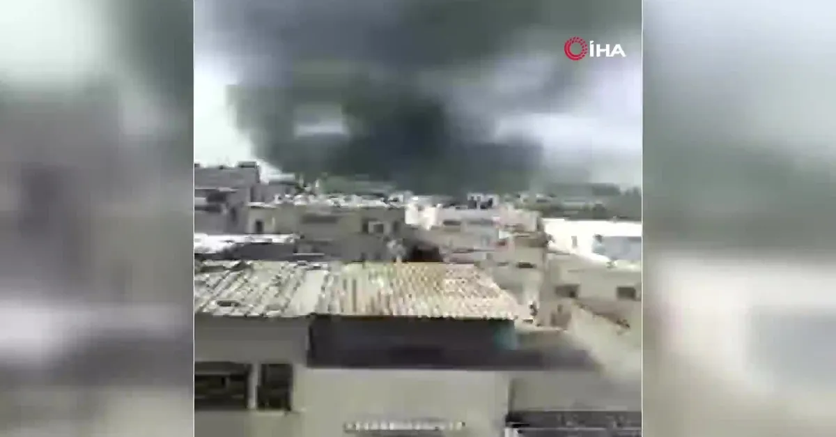 Gazze'de yangın: 9 ölü, 53 yaralı!