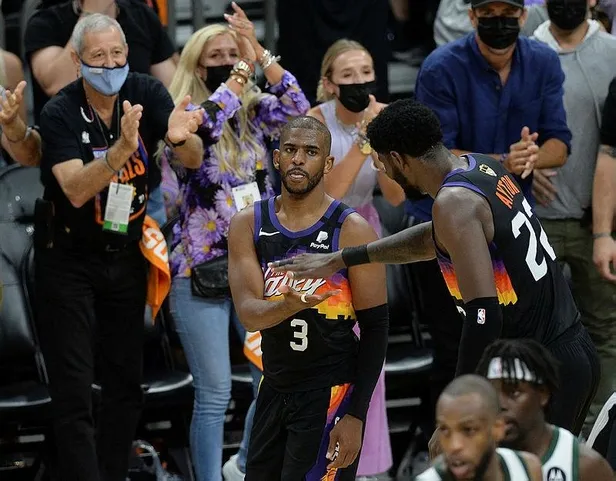 NBA Final Serisi'nde ilk maç Suns'ın! MAÇ SONUCU: Phoenix Suns 118-105 Milwaukee Bucks-4