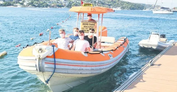 Sosyete Bodrum’da parayı bastırdı deniz taksisi kullanmaya başladı!