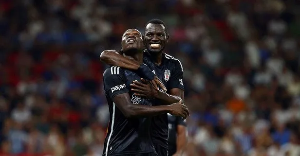 Beşiktaş Tirana’yı deplasmanda da yendi ve turu geçti! MAÇ ÖZETİ