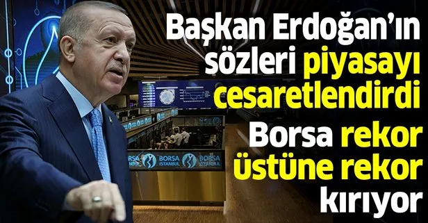 SON DAKİKA: Borsa İstanbul ilk yarısında rekor tazeledi