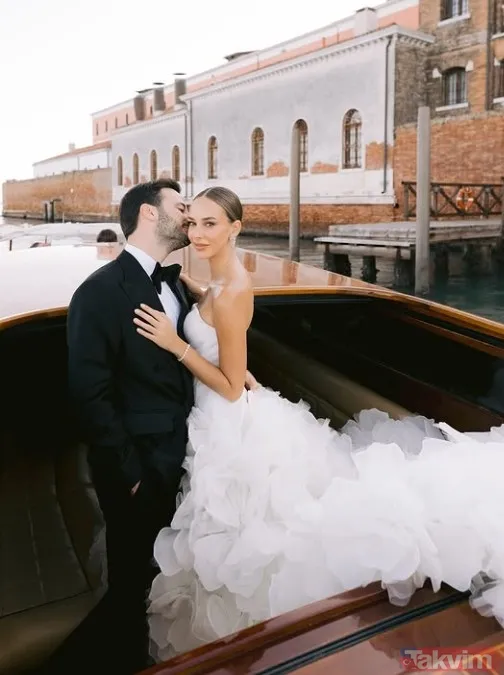 Mark Başoglu ile evlenen Sima Tarkan'dan hamilelik pozları: Nişan töreninden kareler gündemde - 4