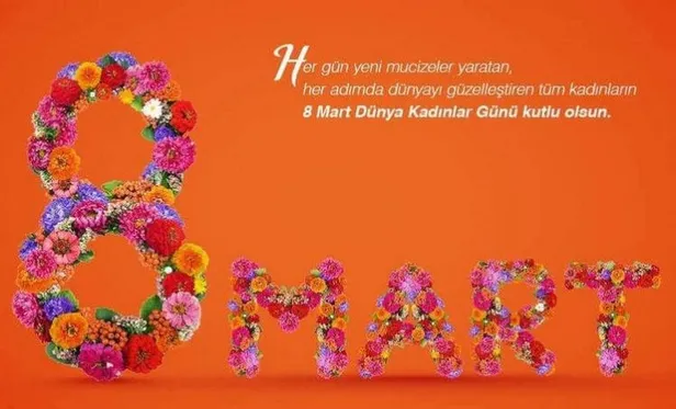 En sevilen 8 Mart Dünya Kadınlar Günü mesajları, sevgiliye, anneye, eşe sözleri! SMS, Whatsapp en yeni ve unutulmaz Kadınlar Günü mesajı --4