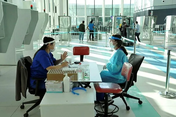Hastane değil havalimanı! İstanbul Havalimanı Kovid-19 test merkezinden 141 bin 811 yolcu hizmet aldı-2