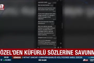 Özgür Özel'den küfürlü sözlerine savunma