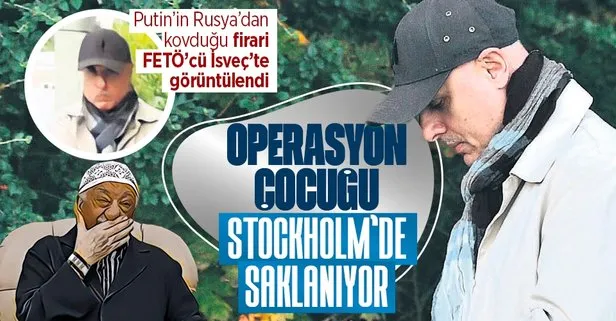 Putin kovdu İsveç kucak açtı! FETÖ’nün karanlık adamı Mustafa Kemal Şirin Stockholm’de görüntülendi