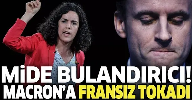 İslam düşmanı Macron'a Fransız tokadı!