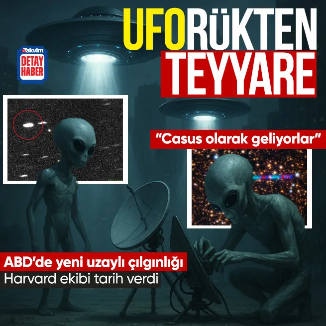 ABD’de yeni bir UFO çılgınlığı! Casus olarak geliyorlar deyip tarih verdiler | Manhattan’dan daha büyük