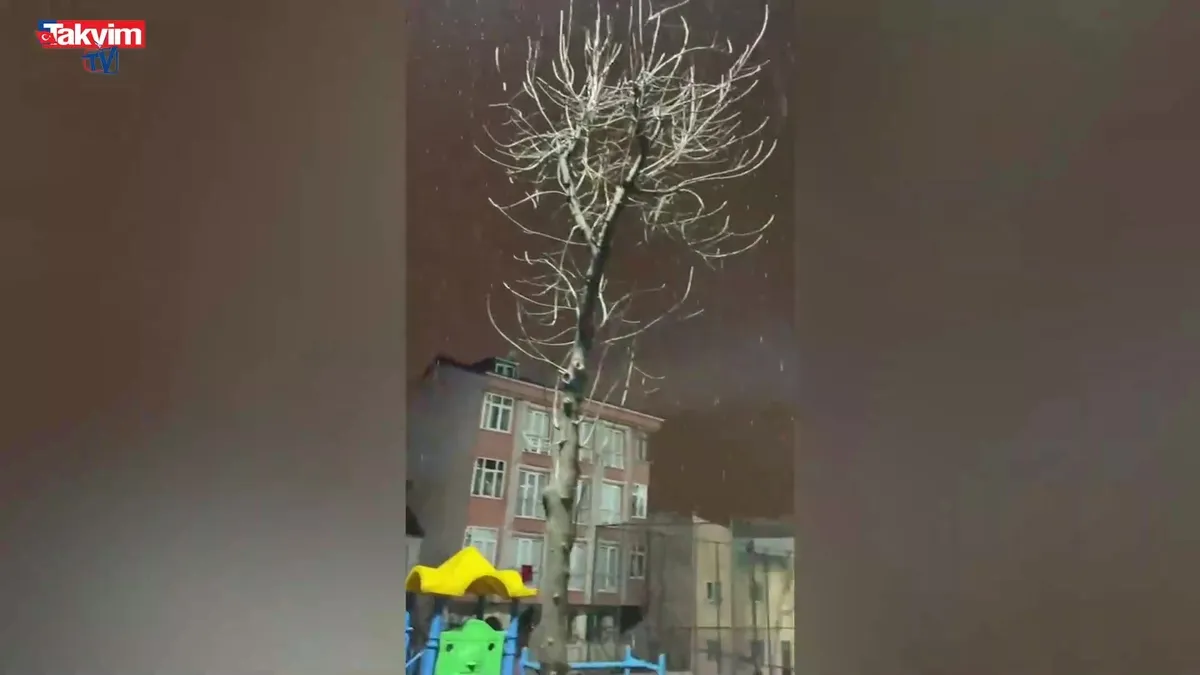 Megakent İstanbul'a yılın ilk karı düştü!