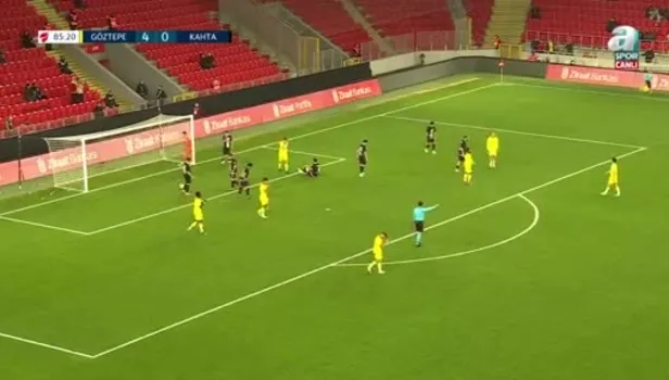 Göztepe 5-0 Kahta 02 Spor | Makana Rudi Baku