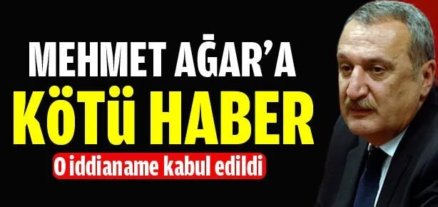 O iddianame kabul edildi