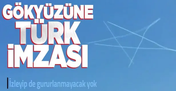 Türk Yıldızları KKTC’de nefes kesti! MSB’den göğsümüzü kabartan görüntüler