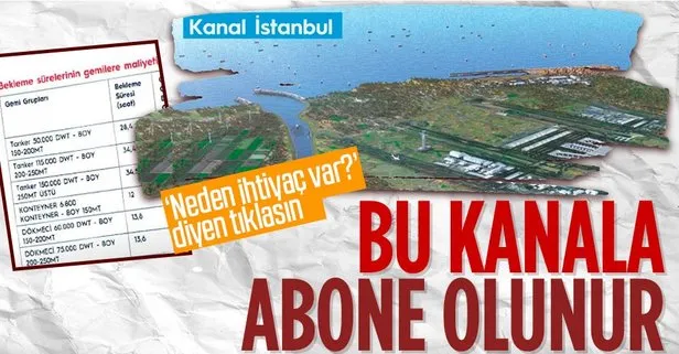 Kanal İstanbul’a neden ihtiyaç var? Ulaştırma ve Altyapı Bakanı Adil Karaismailoğlu açıkladı
