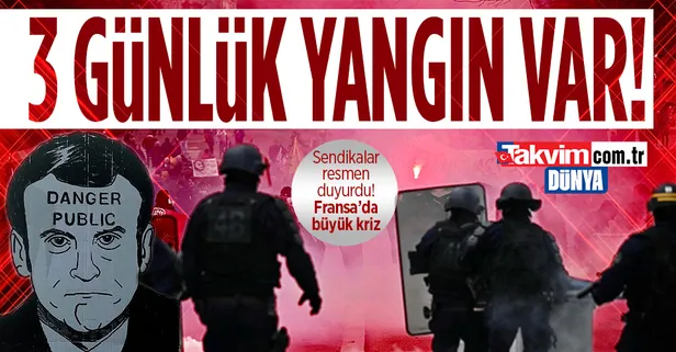 Fransa yanıyor: Enerji sendikalarından şubatta 3 günlük grev kararı