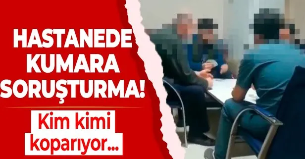 Hastanede kumara soruşturma!