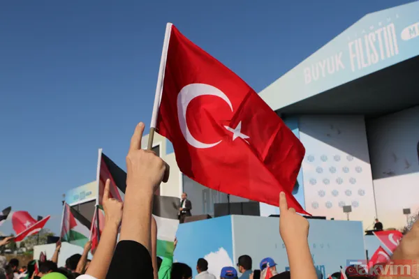 BÜYÜK FİLİSTİN MİTİNGİ! 7'den 70'e milyonlarca vatandaş Atatürk Havalimanı'na akın etti! - 27