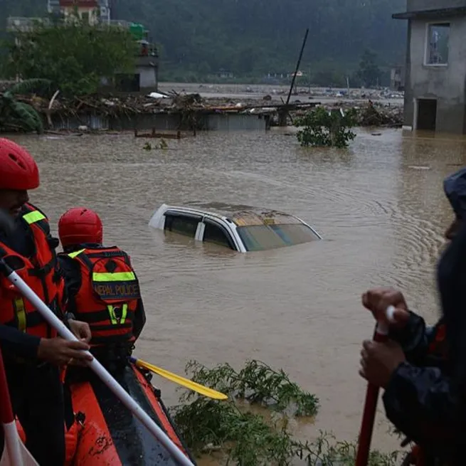 Nepal’de sel felaketi