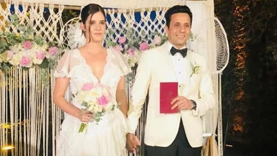 Ferhan Şensoy 3 yıllık aşkı Cem Öğet ile dünya evine girdi-1