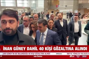 Beyoğlu Belediye Başkanı İnan Güney gözaltına alındı