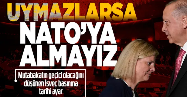 Bakan Çavuşoğlu'ndan İsveç ve Finlandiya açıklaması: Uymazlarsa bunları NATO'ya almayacağız
