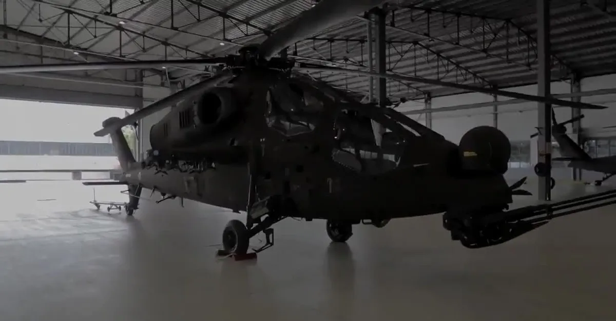 Jandarmanın yeni Atak helikopteri J-1921 GAZİ'nin görüntüleri yayımlandı