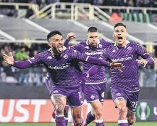 Fiorentina bileti uzatmada kaptı