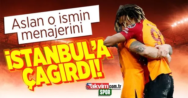 Transfer haberleri | Galatasaray o yıldızın menajerini İstanbul’a çağırdı!