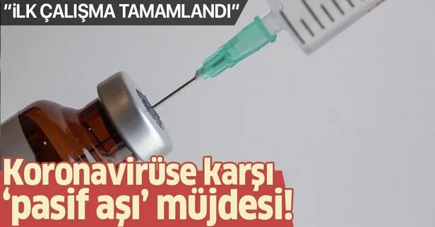 Kızılay’dan koronavirüse karşı pasif aşı müjdesi