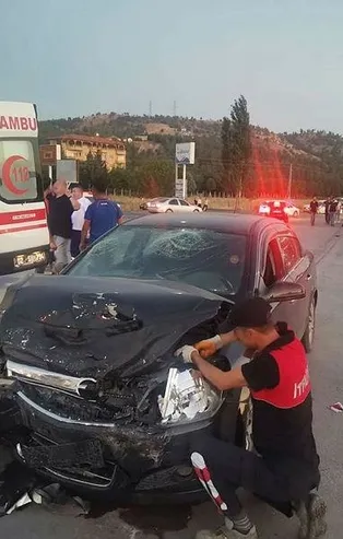 Adıyaman'da trafik kazası! 8 yaralı