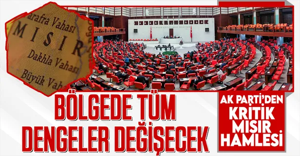 AK Parti'den Meclis'e Mısır teklifi