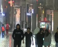 İstanbul’da yağmur sürprizi