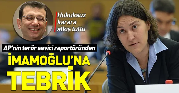 AP'nin terör sevici raportörü Kati Piri'den Ekrem İmamoğlu'na tebrik mesajı
