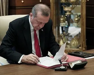 Başkan Erdoğan’ın kararları Resmi Gazete’de!