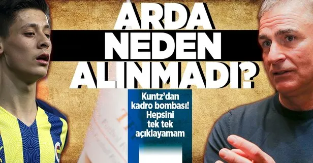 Arda Güler A Milli Takım kadrosuna neden alınmadı? Teknik Direktör Kuntz’dan flaş açıklamalar