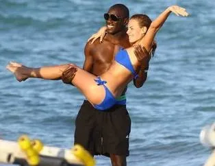 Demba Ba ve eşi Miami'de!