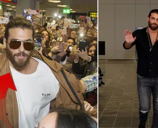 Can Yaman İspanyadan döndü, İstanbulda kimse karşılamadı