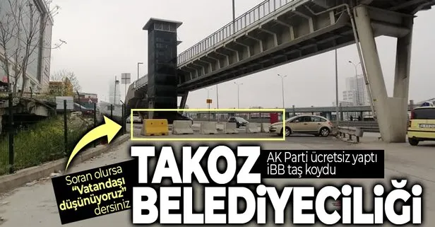 AK Parti ücretsiz yaptı İBB takoz koydu! CHP’li belediye vatandaşı yine mağdur etti