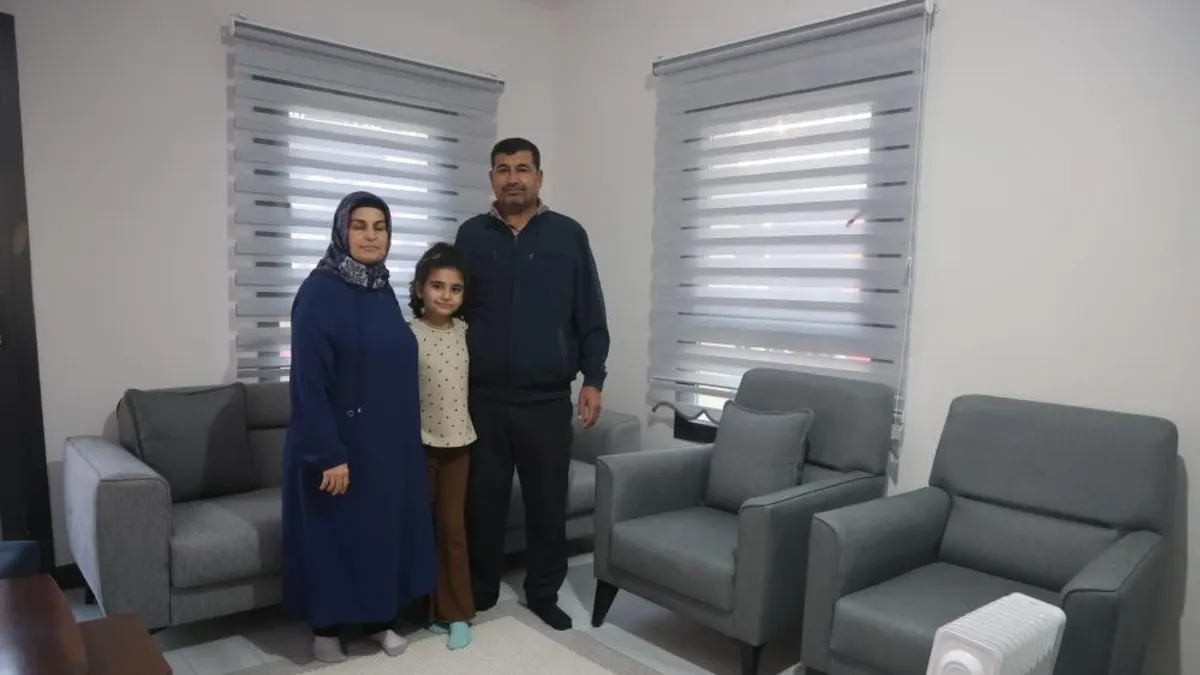 Yuvasına kavuşan depremzede vatandaşların mutluluğu! "Hayallerimizin ötesinde"