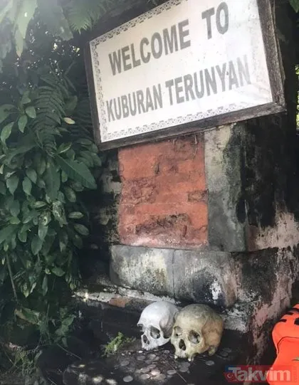 Endonezya Bali’nin Trunyan köyünde ölenler gömülmüyor! İşte o ürpertici fotoğraflar +18