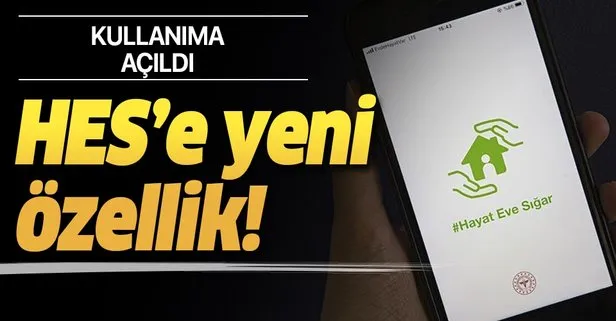 HES'te yeni özellikler