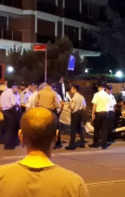 İstanbul Caddebostan'da feci kaza!