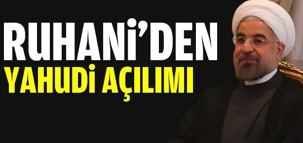 Ruhani’den Yahudi açılımı