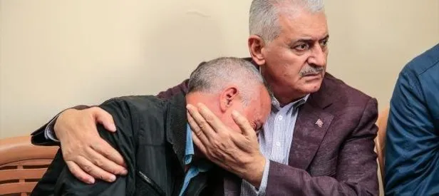 Başbakan, Helin Palandöken'in ailesini ziyaret etti