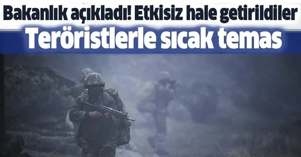 Son dakika: Pençe-3 harekatında 4 PKK’lı terörist etkisiz hale getirildi