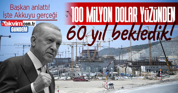 Son dakika: Başkan Erdoğan'dan gençlere Akkuyu Nükleer Santrali mesajı